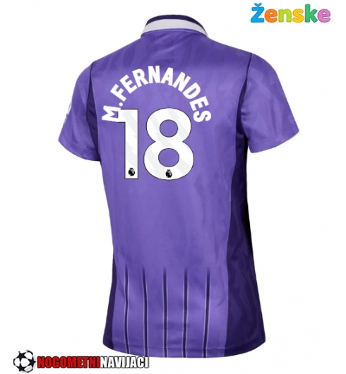 Ženske Nogometnih dresov Tottenham Hotspur Mateus Fernandes #18 Tretji 2026-27 Kratki rokavi Ženske Nogometnih dresov Tottenham Hotspur Mateus Fernandes #18 Tretji 2026-27 Kratki rokavi